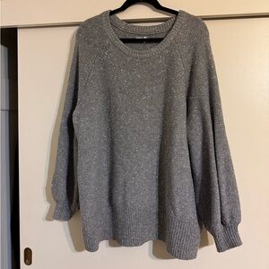 LC Lauren Conrad Heathered Gray Women's Sweater